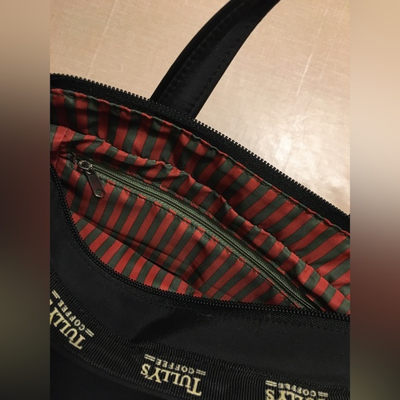TULLY’S coffee black multi purpose handbag - Picture 4 of 8